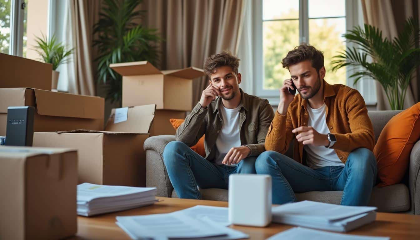 Illustration: Comprendre les conditions pour résilier son abonnement Orange lors d’un déménagement