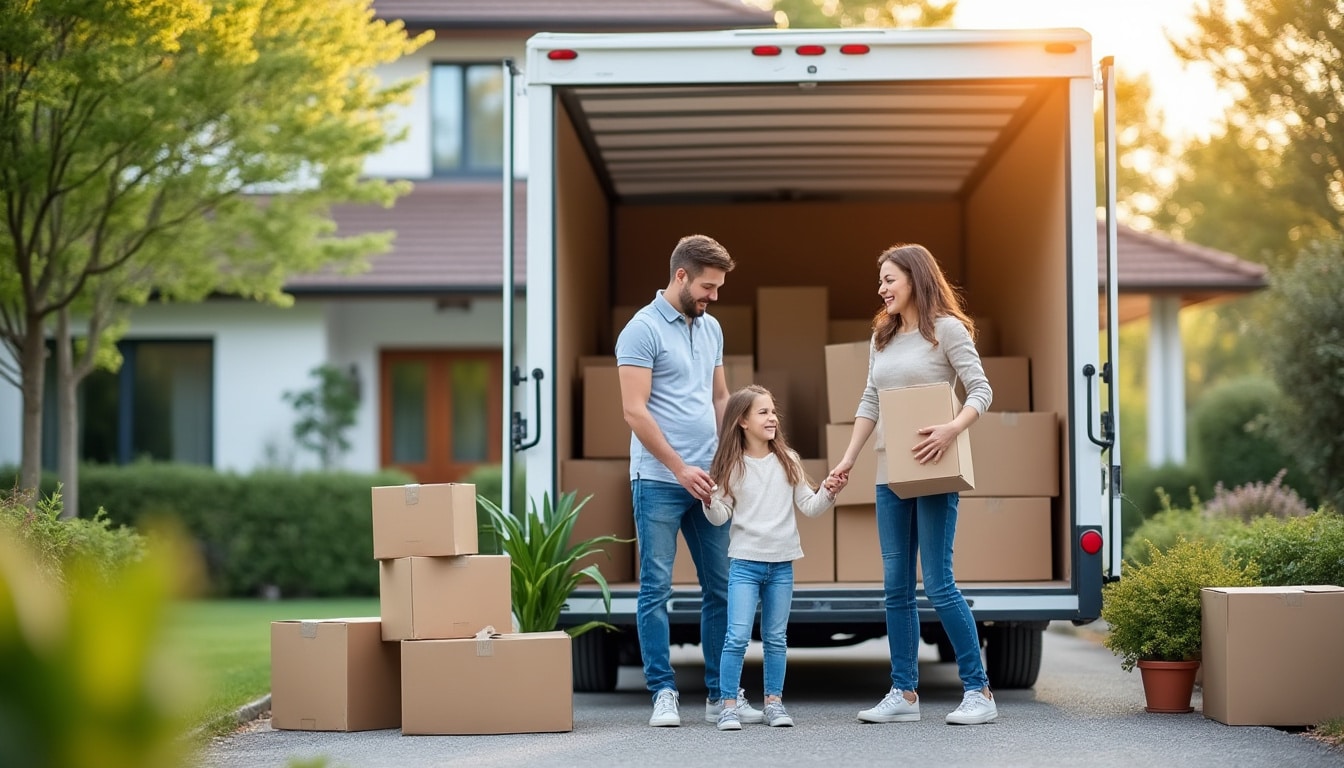 Illustration: Pourquoi opter pour la location de camion en aller simple lors de votre déménagement ?