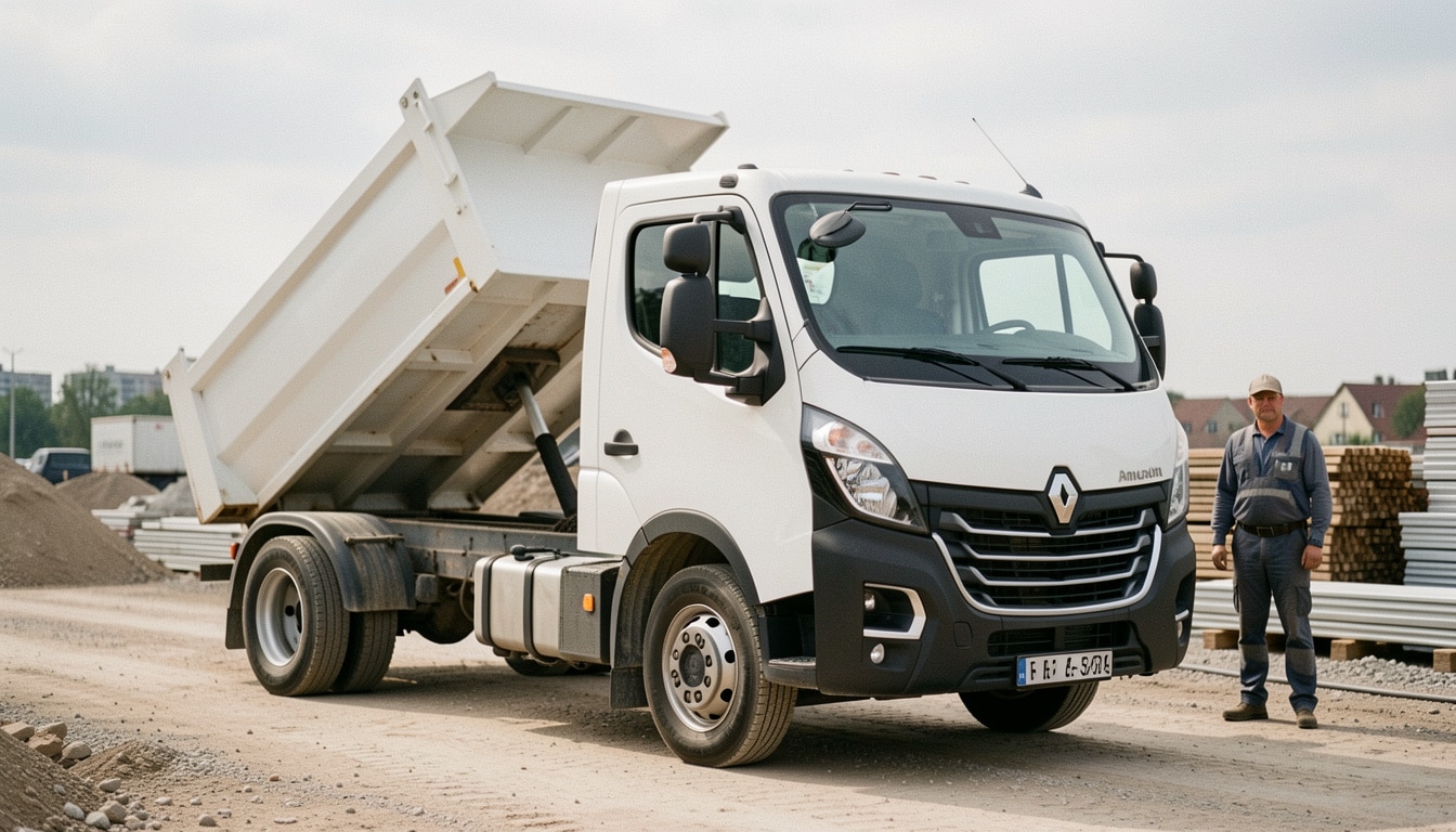 Camion benne Renault : bien choisir son utilitaire
