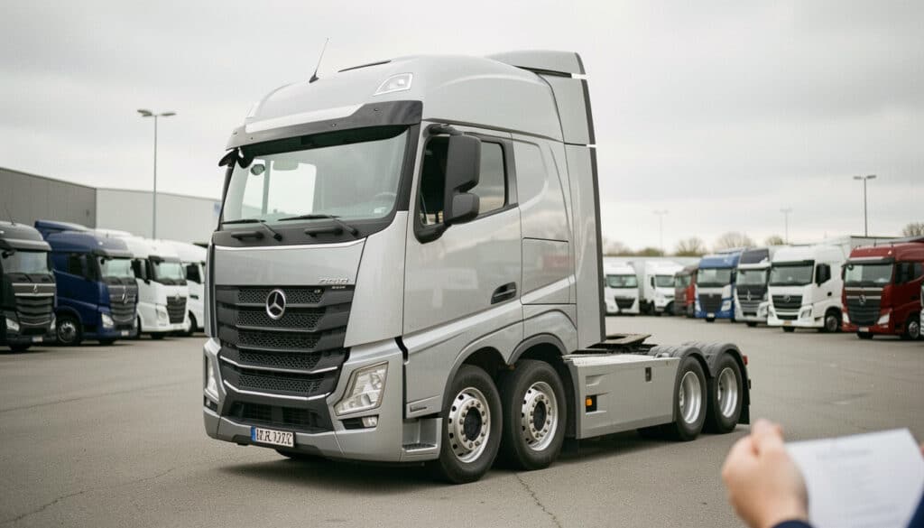 Choisir un camion poids lourd d’occasion sans se tromper