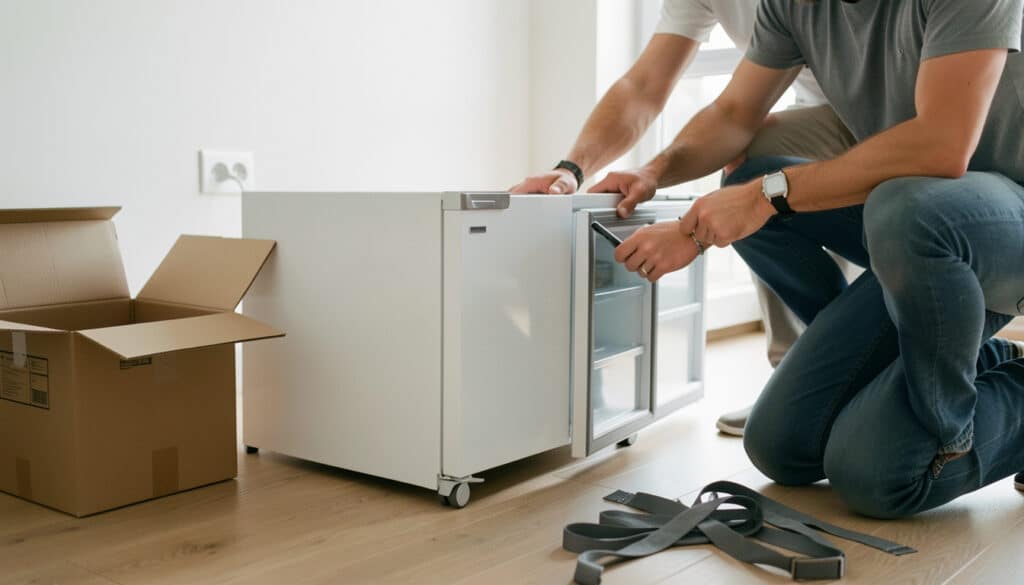 Frigo transporté couché : faut-il attendre 24 heures ?