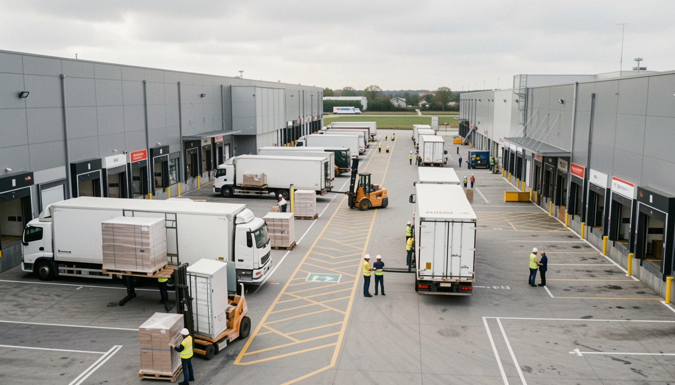 Hub logistique : rôle, types et impact sur les flux