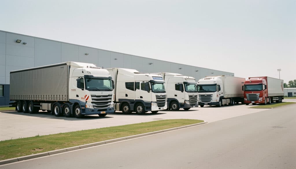 Les différents types de camions poids lourds