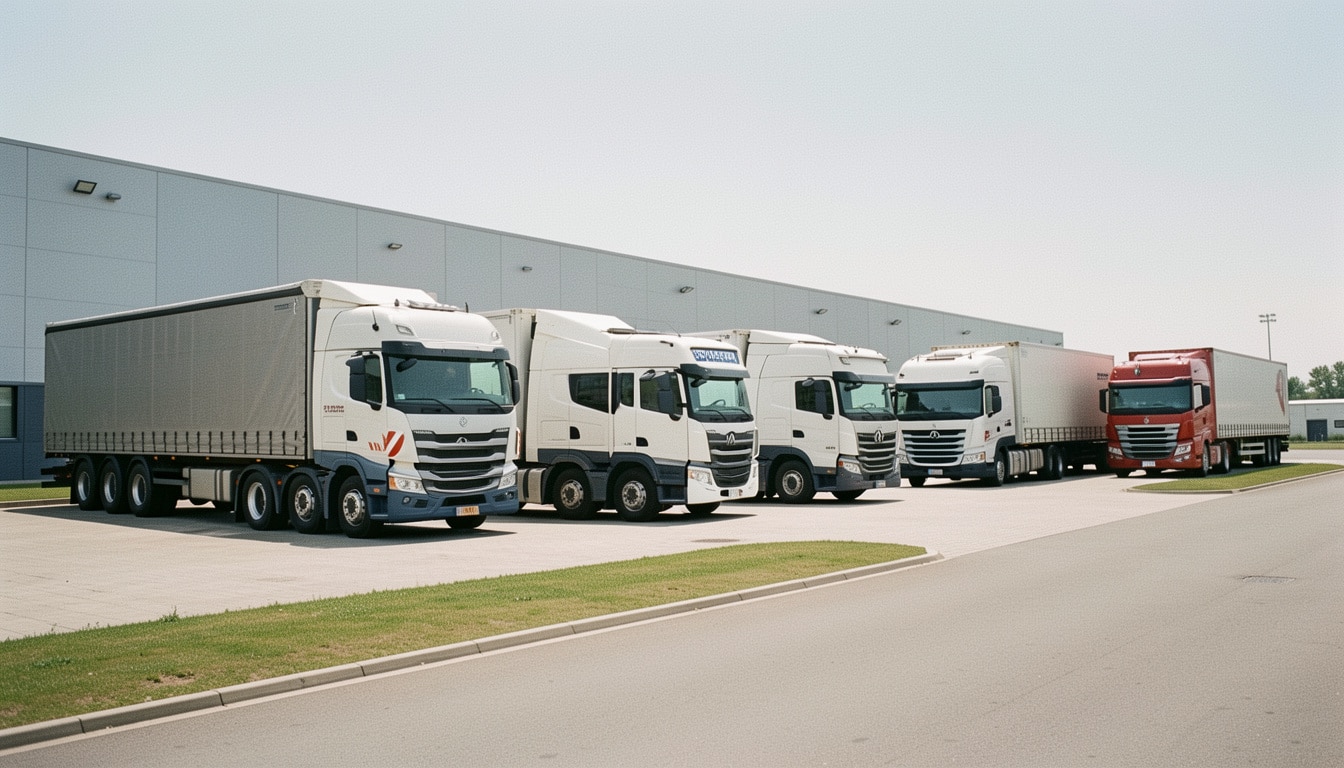 Les différents types de camions poids lourds