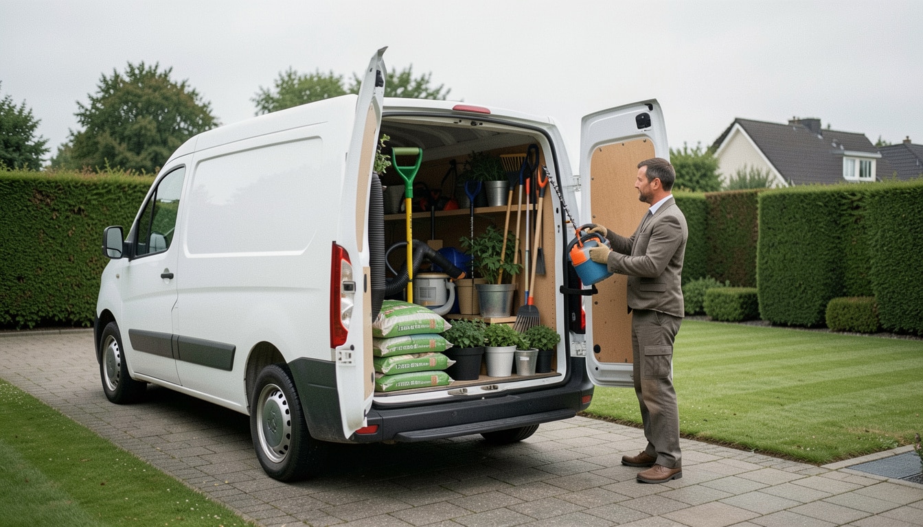 Quel utilitaire choisir pour un paysagiste ?