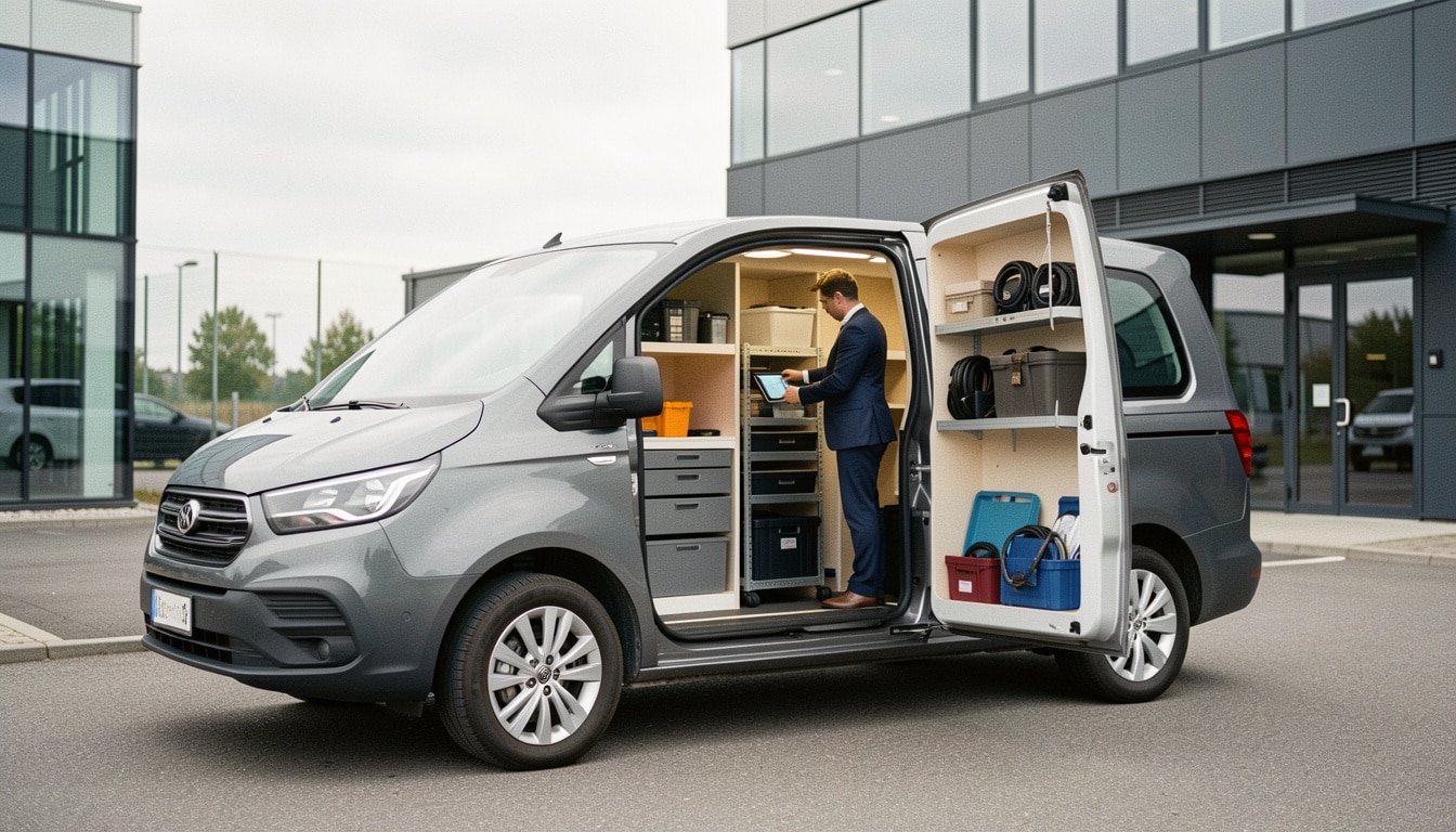 Location évolutive d’un utilitaire professionnel