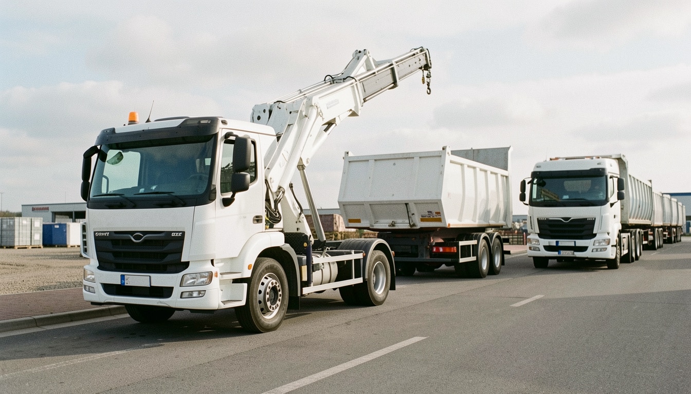 Camion polybenne ou multibenne : quelles différences ?