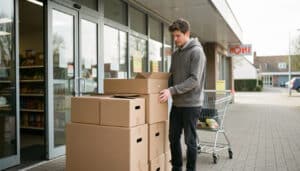 Où trouver des cartons gratuits pour déménager
