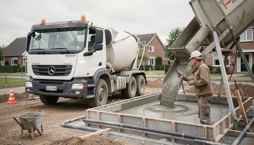 Transport du béton : délais, toupie et bonnes pratiques